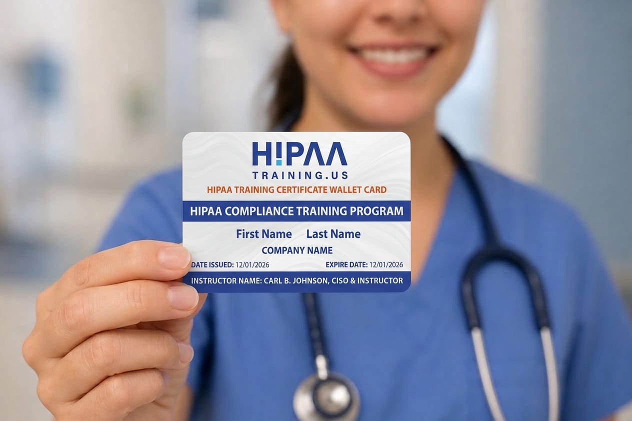 Coming June 2026: HIPAA Training Certificate Wallet Cards