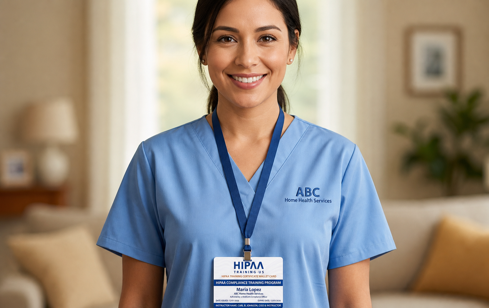 10 Reasons Why Home Health Aides and Caregivers Should Always Carry Their HIPAA Training Certificate Wallet Card